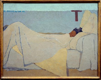 Au lit - Edouard Vuillard