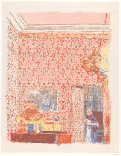 Intérieur aux tentures roses I - Edouard Vuillard