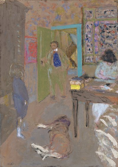 Intérieur à Saint-Jacut - Edouard Vuillard