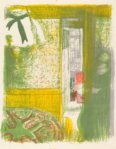 Intérieur avec lampe suspendue, 1899 - Edouard Vuillard