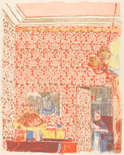 Intérieur aux tentures roses I - Edouard Vuillard