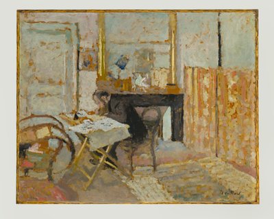 Ker-Xavier Roussel lisant - Edouard Vuillard
