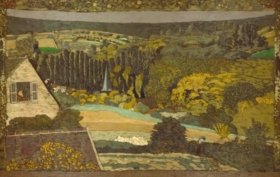 Paysage : Fenêtre donnant sur les bois - Edouard Vuillard