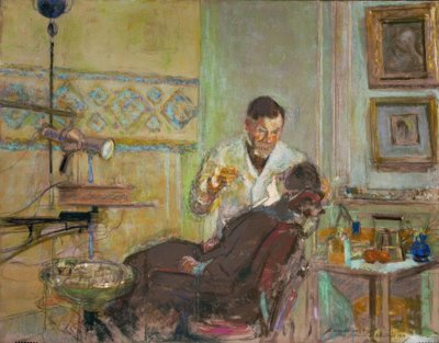 Le docteur Georges Viau dans son cabinet dentaire - Edouard Vuillard