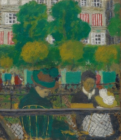 Les Tuileries. 1897-1900 - Edouard Vuillard