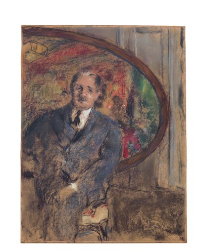 Monsieur Bénard devant "Le Grand Teddy", 1931 - Edouard Vuillard