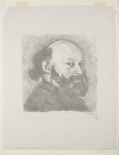 Portrait de Cézanne - Edouard Vuillard