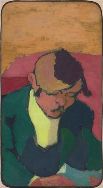 Portrait de Ker-Xavier Roussel 1867-1944, c. 1890 - Edouard Vuillard