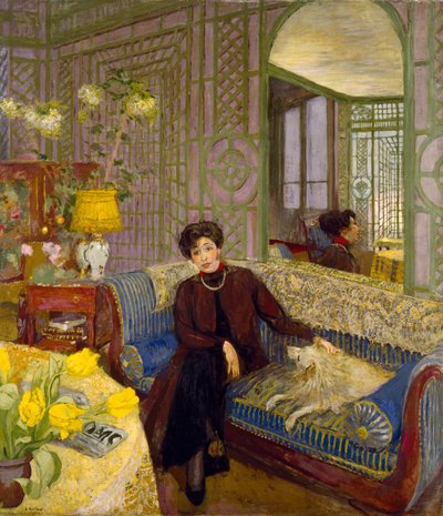 Portrait de Marcelle Aron, épouse de Tristan Bernard (1866-1947) 1914 - Edouard Vuillard