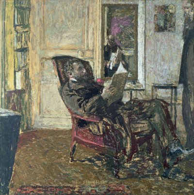 Portrait de Thadée Natanson (1868-1952) 1907-08 - Edouard Vuillard