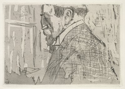 Portrait de Theo van Rysselberghe - Edouard Vuillard