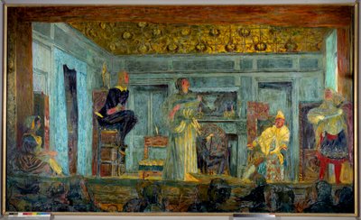 Représentation de la pièce « Le malade imaginaire » de Jean Baptiste Poquelin dit Molière (1622-1673) - Edouard Vuillard