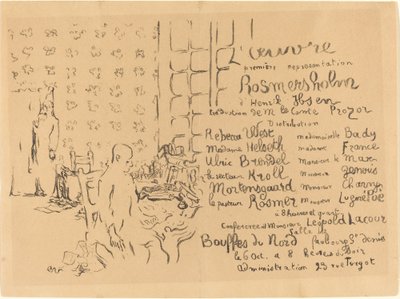 Rosmersholm - Edouard Vuillard