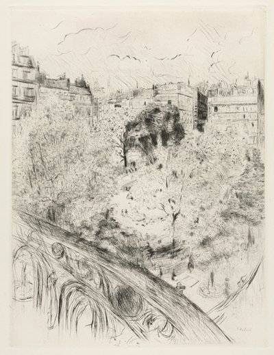Place Vintimille - Edouard Vuillard