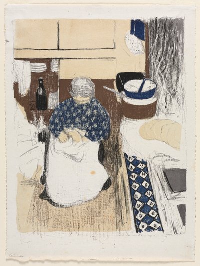 Le Cuisinier - Edouard Vuillard