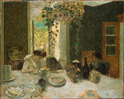 La salle à manger, vers 1900 - Edouard Vuillard