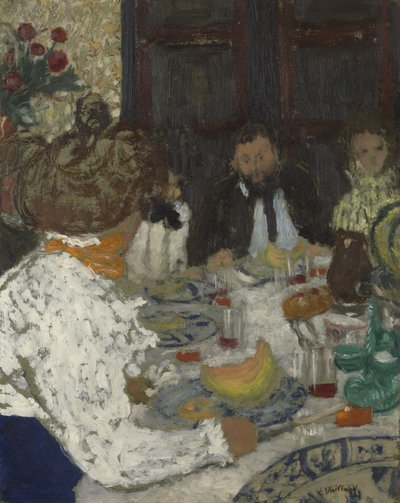 Le Déjeuner, vers 1895 - Edouard Vuillard