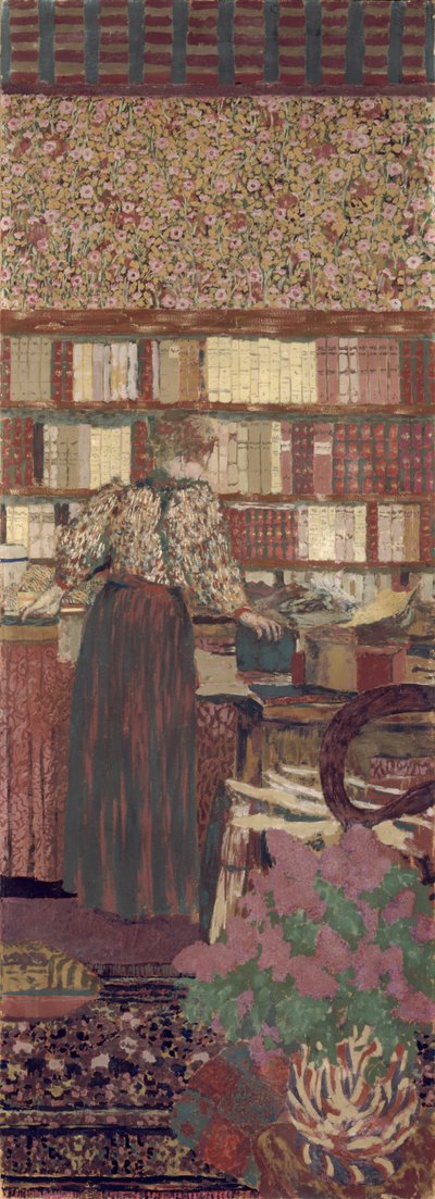 La confidentialité. Décoration pour la bibliothèque du Dr Vaquez - Edouard Vuillard
