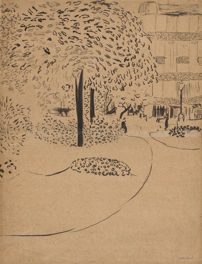 La place - Edouard Vuillard