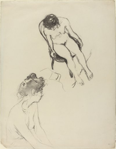 Deux études de figures nues - Edouard Vuillard