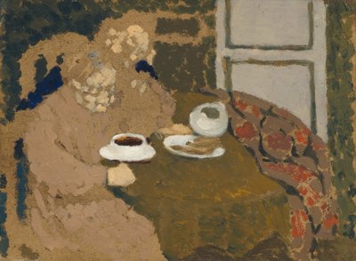 Deux femmes buvant du café, vers 1893 - Edouard Vuillard