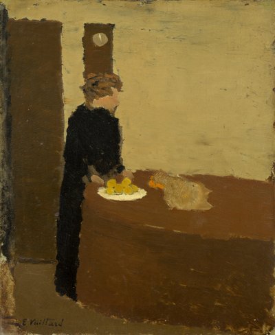 Femme en noir - Edouard Vuillard