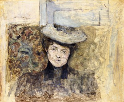 Femme au Chapeau de Tulle - Edouard Vuillard