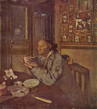 Femme avec un bol - Edouard Vuillard