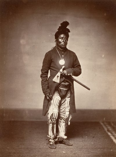 Ti ra wa hut Re sa ru Chef du Ciel, vers 1867 - Edric L. Eaton.