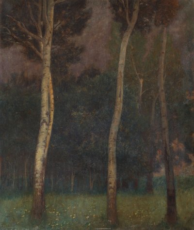 Paysage arboré de Basse-Autriche - Eduard Ameseder