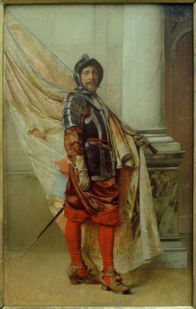 Le porte-drapeau - Eduard Charlemont