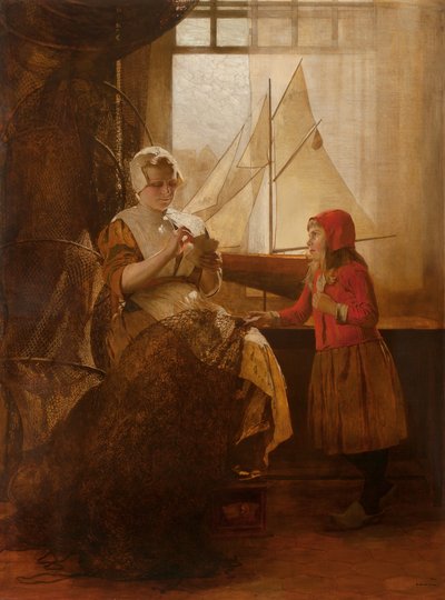 La partie de cartes - Eduard Charlemont