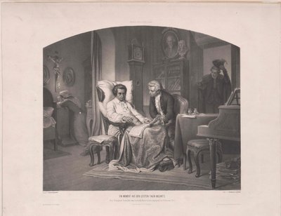 Mort de Mozart - Eduard Friedrich Leybold