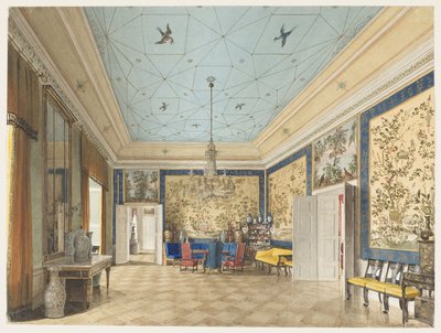 La salle chinoise du Palais royal, Berlin - Eduard Gaertner