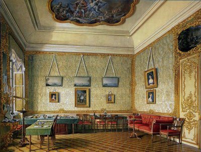 Le bureau de travail ou petit cabinet de l