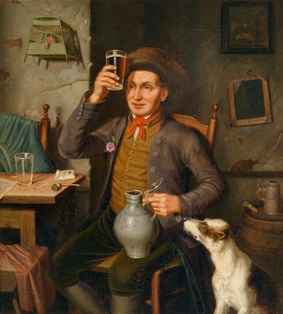 Une bonne goutte - Eduard Hermann Lotz