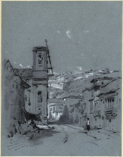 Rue de la Miséricorde à Rio de Janeiro - Eduard Hildebrandt