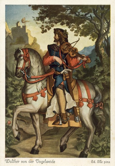 Walther von der Vogelweide - Eduard Ille