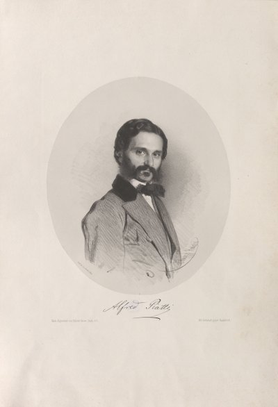 Portrait du violoncelliste et compositeur Alfredo Piatti - Eduard Kaiser