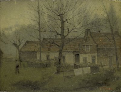 Maisons dans un village - Eduard Karsen