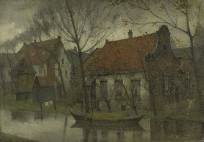 Vue dans un village - Eduard Karsen