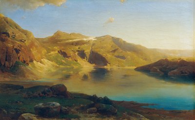 Lac alpin - Eduard Peithner von Lichtenfels