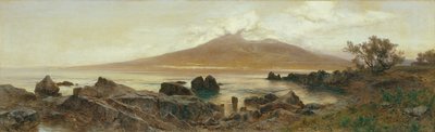 Le Vésuve - Eduard Peithner von Lichtenfels