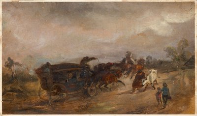 La diligence - Eduard Ritter