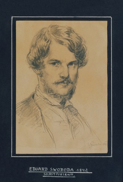 Autoportrait - Eduard Swoboda