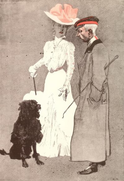 Reconnaissance. Vous semblez ne pas penser beaucoup de nous, les femmes - Eduard Thöny