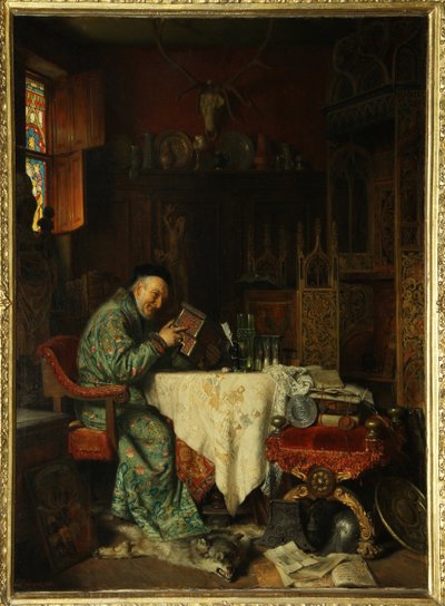 Le collecteur (prêteur sur gage) - Eduard von Grutzner