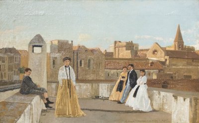 La terrasse - Eduardo Dalbono