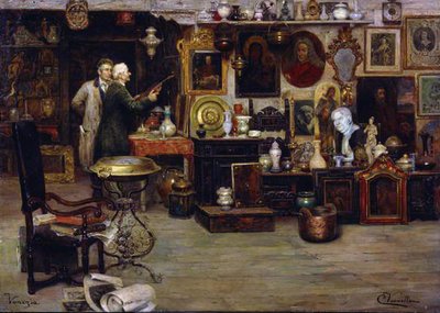Dans une boutique de curiosités - Eduardo Vianello