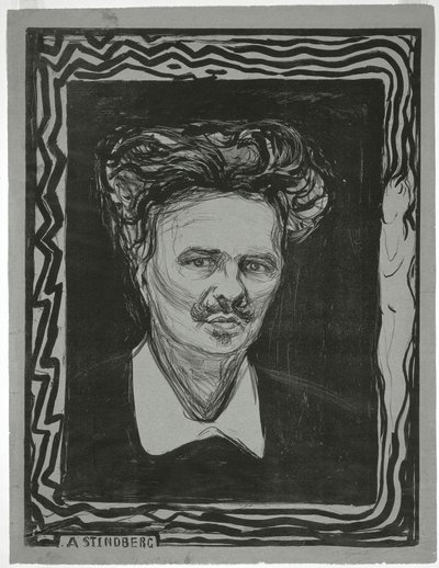 August Strindberg - Edvard Munch